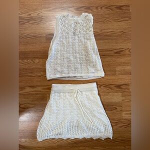 Shein Knit Skirt Set
